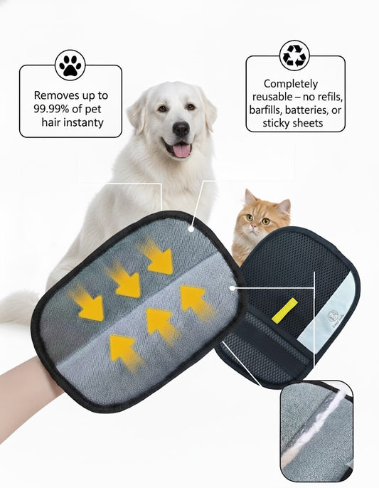 Lazy Lola Pet Fur Removal Glove